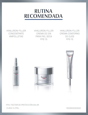 Crema facial recomendada para reafirmar de noche Hyaluron-Filler Eucerin todo tipo piel