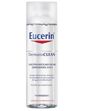 Loción Micelar 3 En 1 Eucerin Dermato Clean 200 Ml