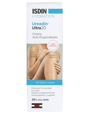 Crema para cuerpo recomendada para hidratar día y noche Isdin Ureadin para piel seca