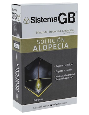 Tratamiento Contra La Alopecia Sistema GB 60 Ml