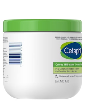 Crema para cuerpo recomendada para hidratar día y noche Cetaphil para piel seca y sensible