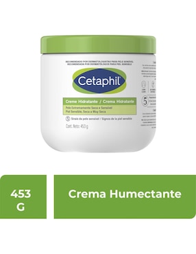 Crema para cuerpo recomendada para hidratar día y noche Cetaphil para piel seca y sensible
