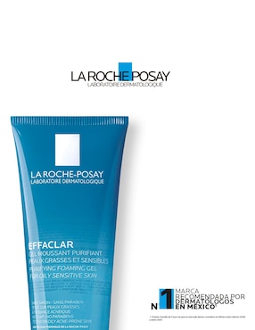 Limpiador facial Effaclar Gel Purificante La Roche Posay para piel mixta y grasa