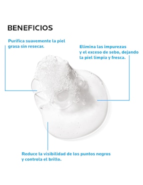 Limpiador facial Effaclar Gel Purificante La Roche Posay para piel mixta y grasa