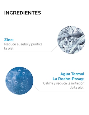 Limpiador facial Effaclar Gel Purificante La Roche Posay para piel mixta y grasa