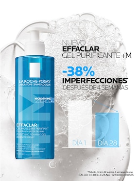 Limpiador facial Purifying Foaming Gel La Roche Posay Effaclar para purificar