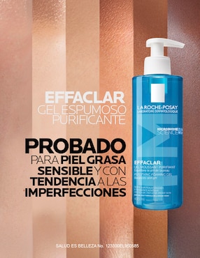 Limpiador facial Purifying Foaming Gel La Roche Posay Effaclar para purificar