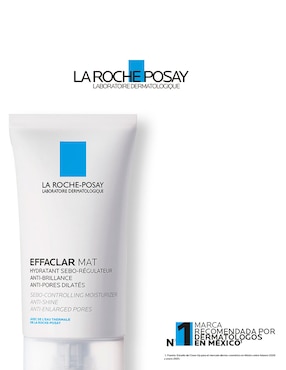 Crema facial recomendada para hidratar día y noche La Roche Posay Effaclar para todo tipo piel