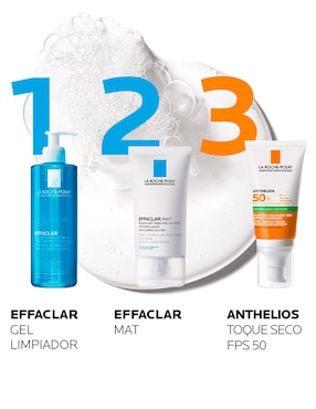 Crema facial recomendada para hidratar día y noche La Roche Posay Effaclar para todo tipo piel