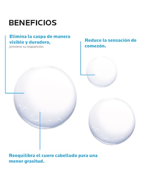 Shampoo anticaspa para cabello Anti-Dandruff La Roche Posay Kerium
