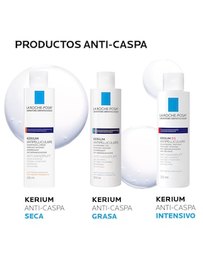 Shampoo anticaspa para cabello Anti-Dandruff La Roche Posay Kerium