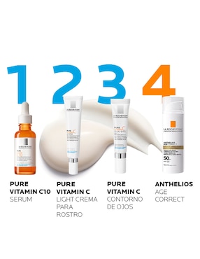 Tratamiento facial antiedad La Roche Posay Pure Vitamin C