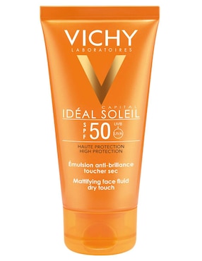 Protector Solar FPS 50+ Toque Seco Vichy Ideal Soleil 50 Ml