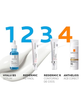 Crema facial recomendada para prevenir signos de la edad noche La Roche Posay Redermic para todo tipo piel