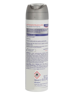 Desodorante pies en aerosol Curitas Silver Active unisex