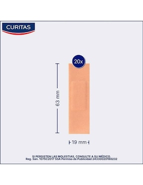 Bandas adhesivas Curitas 20 piezas