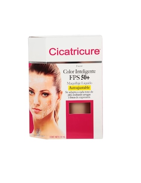 Maquillaje Líquido Autoajustable Cicatricure 30 Ml