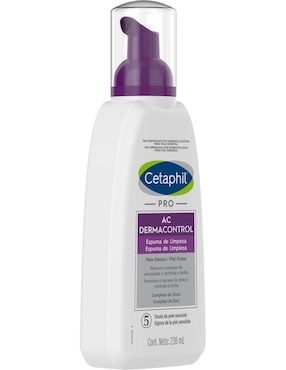 Limpiador facial DermaControl Espuma Cetaphil para acné