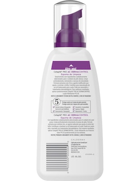 Limpiador facial DermaControl Espuma Cetaphil para acné