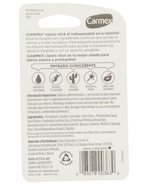 Bálsamo Carmex de 4.2 g