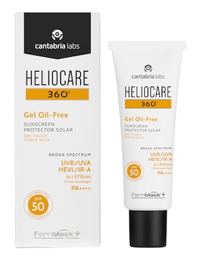 Protector Solar FPS 50 Gel Oil-Free Heliocare 360° 50 Ml