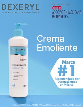 Crema para rostro y cuerpo recomendado para día y noche Pierre Fabre Dexeryl para piel seca