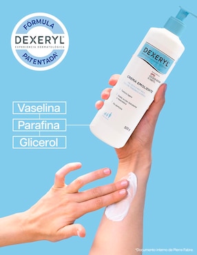 Crema para rostro y cuerpo recomendado para día y noche Pierre Fabre Dexeryl para piel seca