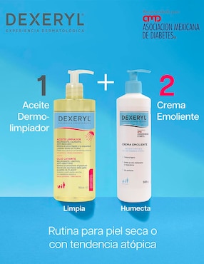 Crema para rostro y cuerpo recomendado para día y noche Pierre Fabre Dexeryl para piel seca