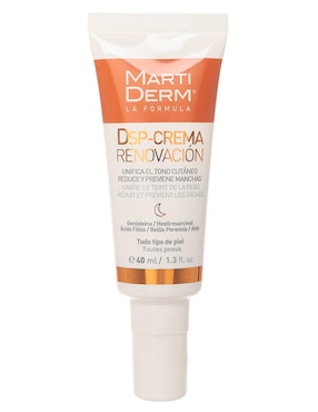Crema facial recomendada para reducir manchas noche Martiderm Pigment Zero para todo tipo piel