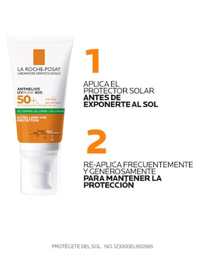 Protector solar FPS 50 Anthelios XL La Roche Posay Anti Brillance