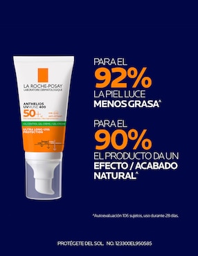 Protector solar FPS 50 Anthelios XL La Roche Posay Anti Brillance