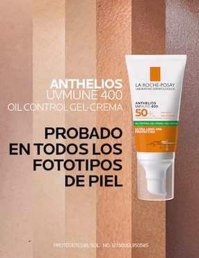Protector solar FPS 50 Anthelios XL La Roche Posay Anti Brillance