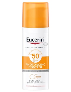 Protector Solar FPS 50+ Photoaging Control Eucerin CC Claro 50 Ml