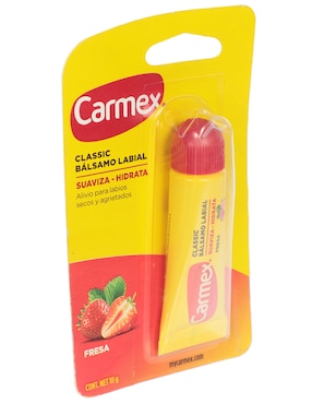 Bálsamo Carmex aroma fresa de 10 g