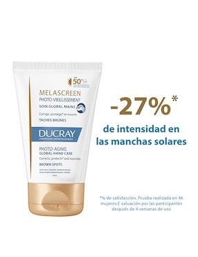 Crema para manos recomendada para prevenir signos de la edad día y noche Ducray Melascreen para todo tipo piel