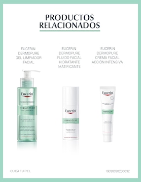 Exfoliante facial Eucerin Dermo Pure para piel grasa