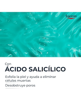 Gel facial Dermopure Eucerin para purificar