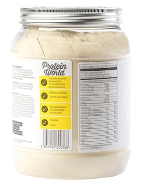 Proteína Protein World sabor fresa de 600 g