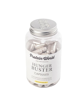 Suplemento Alimenticio Protein World Hunger Buster 90 Cápsulas