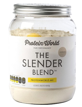 Proteína Protein World The Slender Blend Vainilla 600 G