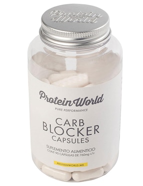 Suplemento Alimenticio Protein World Carb Blocker 90 Cápsulas