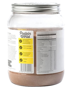 Proteína Protein World sabor chocolate de 600 g