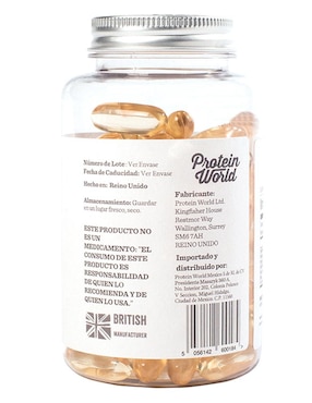 Suplemento alimenticio Protein World de 90 cápsulas