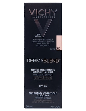Base de maquillaje en crema Vichy Dermablend natural