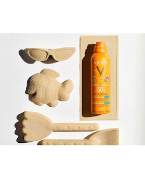 Protector solar FPS 50+ Anti sand spray kids Vichy Capital Soleil 200 ml
