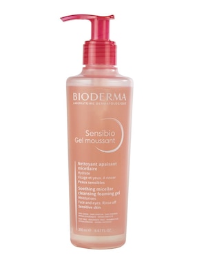 Gel Espumoso Facial Sensibio Bioderma Para Sensibilidad Y Enrojecimiento