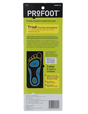 Plantillas ortopédicas Profoot 80376020222