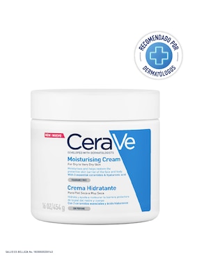 Crema para rostro y cuerpo recomendada para hidratar día y noche Cerave Cerave Hidratantes para todo tipo piel