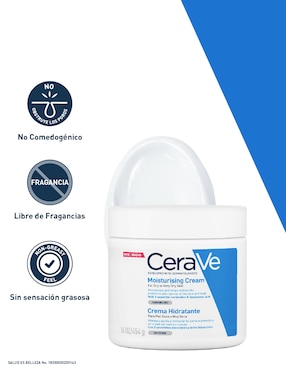 Crema para rostro y cuerpo recomendada para hidratar día y noche Cerave Cerave Hidratantes para todo tipo piel