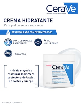 Crema para rostro y cuerpo recomendada para hidratar día y noche Cerave Cerave Hidratantes para todo tipo piel